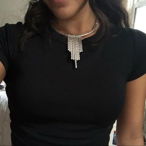 Silver choker